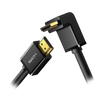 Cable HDMI 2.0 con Conector en Ángulo de 90° de 3 Metros 4K 60Hz Compatible con TV, Monitor y Consolas