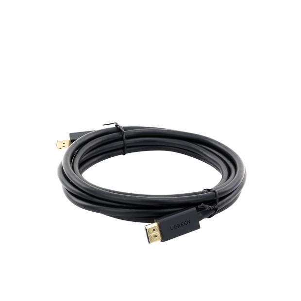 Cable DisplayPort 1.2 de 3 Metros | Macho a Macho | 4K@60Hz y 2K@144Hz | Compatible con 3D | Color Profundo 8 y 10 Bits | Cobre Estañado 28 AWG | Blindaje Múltiple | Botón de Liberación