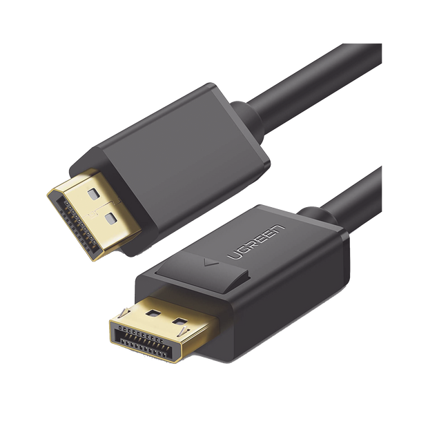 Cable DisplayPort 1.2 de 3 Metros | Macho a Macho | 4K@60Hz y 2K@144Hz | Compatible con 3D | Color Profundo 8 y 10 Bits | Cobre Estañado 28 AWG | Blindaje Múltiple | Botón de Liberación