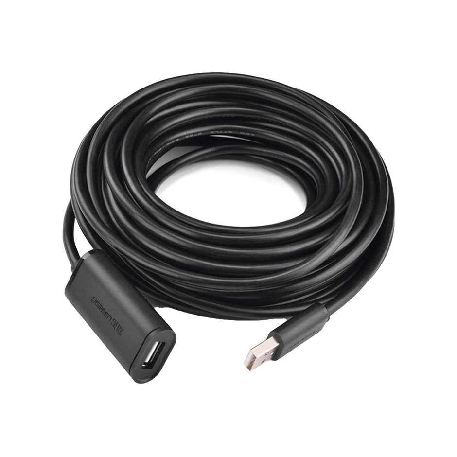 Cable de Audio Mono 6.35 mm de 10 Metros | Plug 1/4