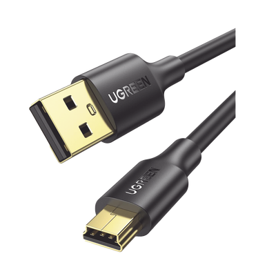 Cable USB-A 2.0 a Mini USB 1m Cable de Datos y Alimentación 480Mps Chip Int