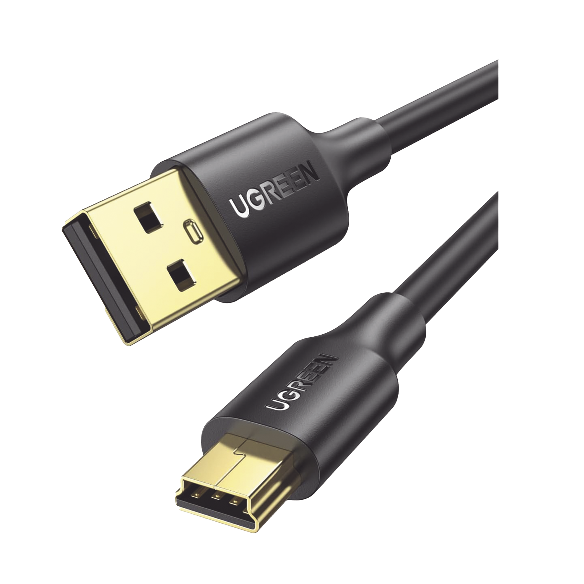 Cable USB-A a Mini USB de 1 Metro | Datos y Carga 480 Mbps | Compatible con Disco Duro Externo, Cámara Digital, GoPro y Control PS3