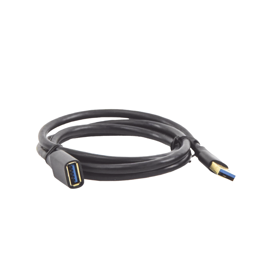 Cable Extensor USB 3.0 1 Metro Macho-Hembra 5 Gbps Ultra Durabilidad Núcleo
