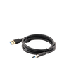 Cable USB-A 3.0 a USB-A 3.0 1 Metro Macho a Macho Conector Niquelado Núcleo
