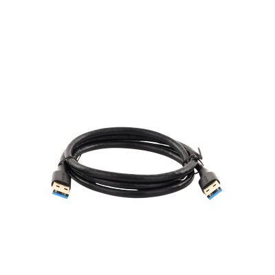 Cable USB-A 3.0 a USB-A 3.0 1 Metro Macho a Macho Conector Niquelado Núcleo