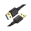 Cable USB-A 3.0 a USB-A 3.0 1 Metro Macho a Macho Conector Niquelado Núcleo
