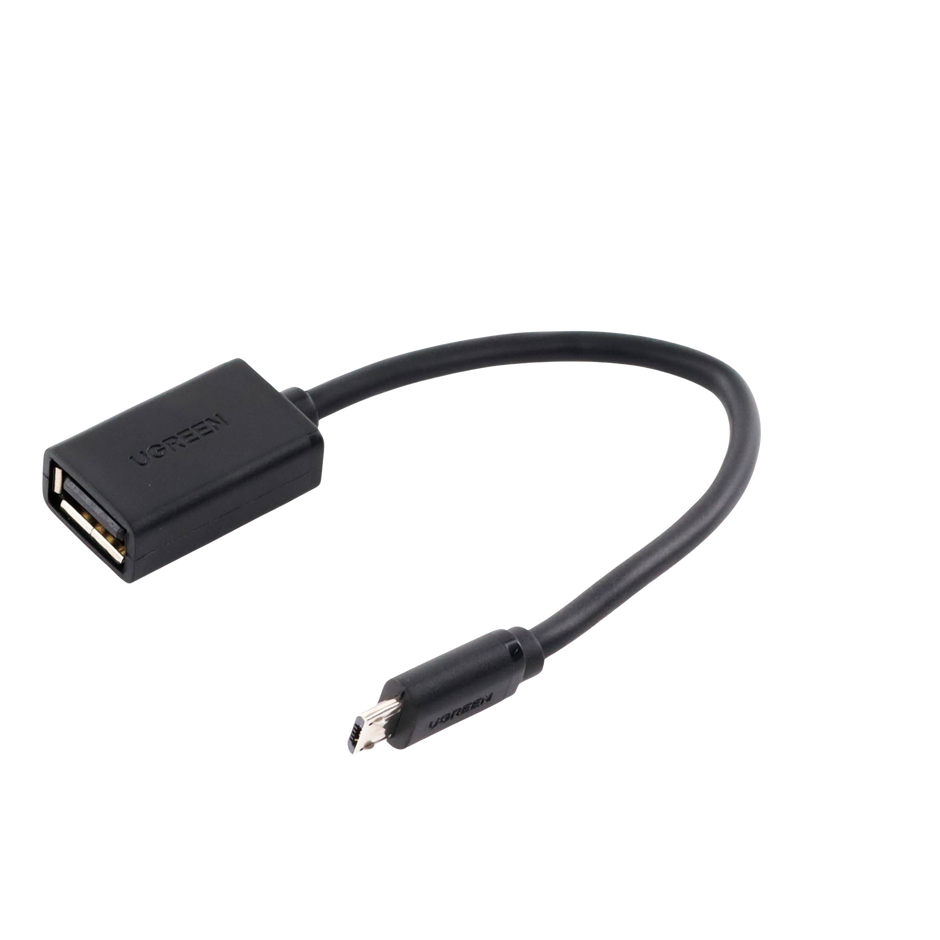 Adaptador OTG Micro USB Macho a USB 2.0 A Hembra