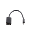 Adaptador OTG Micro USB Macho a USB 2.0 A Hembra