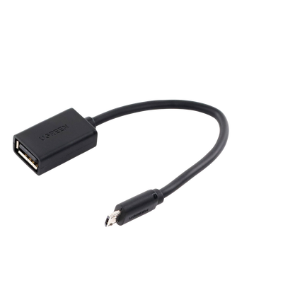 Adaptador OTG Micro USB Macho a USB 2.0 A Hembra