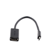 Adaptador OTG Micro USB Macho a USB 2.0 A Hembra