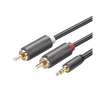 Cable Audio 3.5mm a 2 RCA 3m