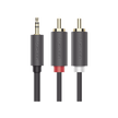 Cable Audio 3.5mm a 2 RCA 3m