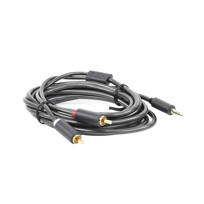 Cable Audio 3.5mm a 2 RCA 3m
