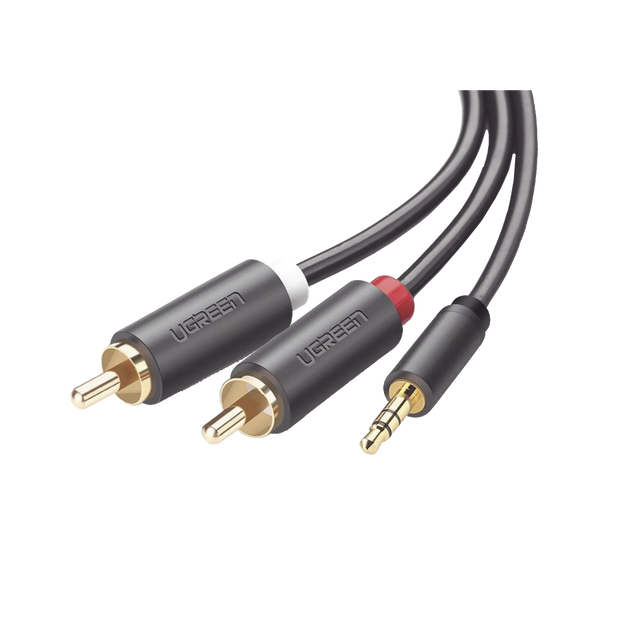 Cable Audio 3.5mm a 2 RCA 3m