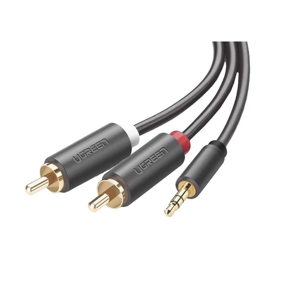 Cable Audio 3.5mm a 2 RCA 5m