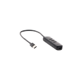 Hub USB 3.0 4 Puertos | USB-A a 4x USB-A 5Gbps | Alimentación USB-C | Cable 25 cm | LED Indicador | Color Negro