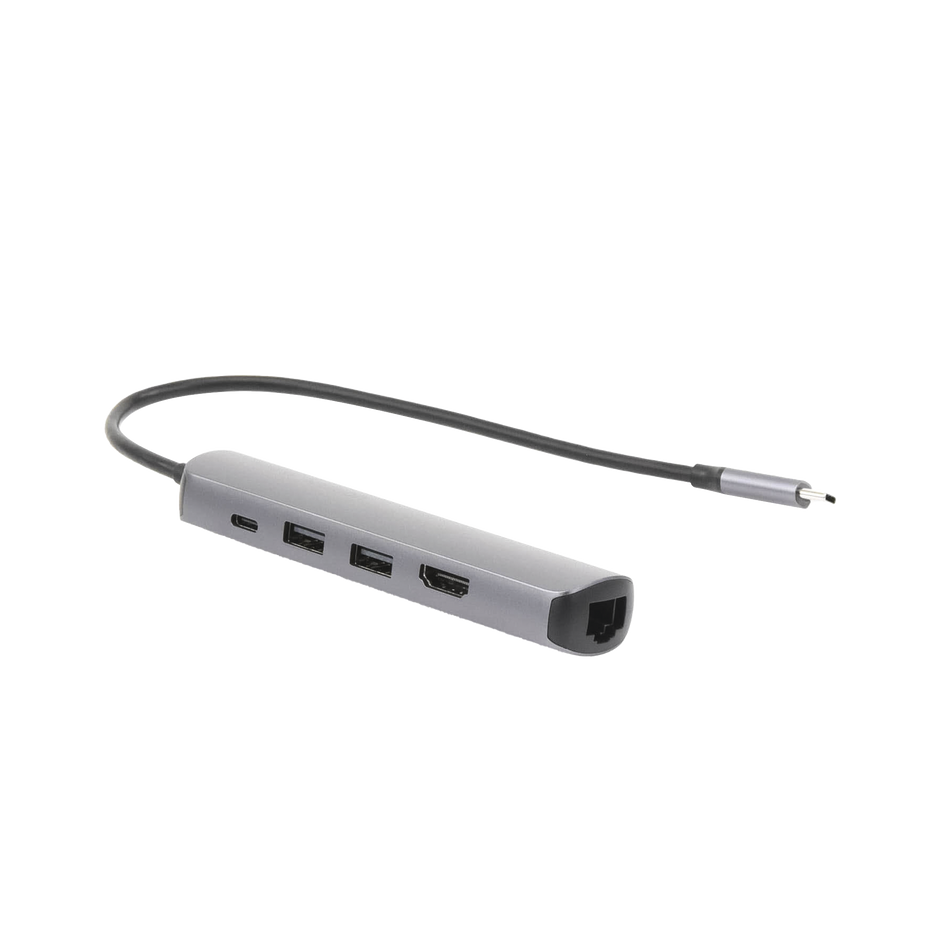 Hub USB-C 5 en 1 HDMI 4K Ethernet PD 100W