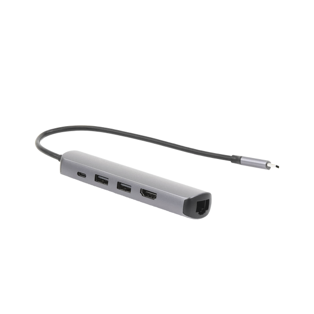 Hub USB-C 5 en 1 HDMI 4K Ethernet PD 100W