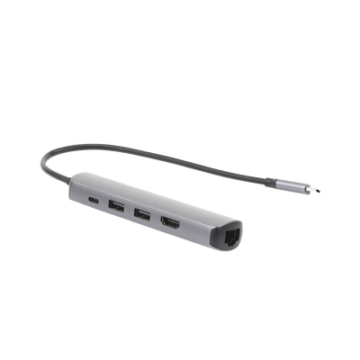 Hub USB-C 5 en 1 HDMI 4K Ethernet PD 100W