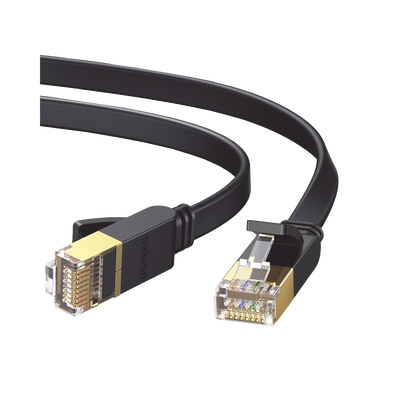 Cable Ethernet Cat7 Gigabit 1m Plano