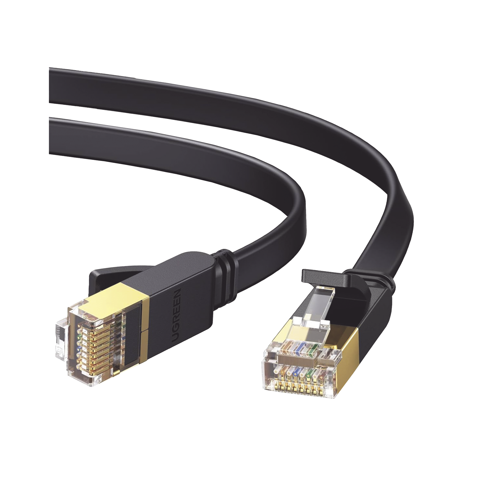 Cable Ethernet Cat7 Gigabit 1m Plano