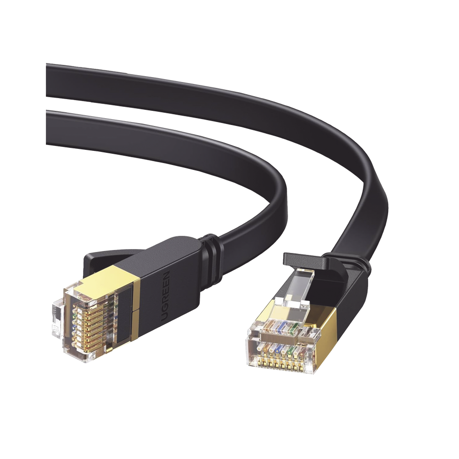 Cable Ethernet Cat7 Gigabit 1m Plano