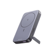 Power Bank MagSafe de 10000mAh NEXODE | 20W | 1 USB-C | 1 USB-A | Carga Rápida bidireccional | Soporta modo Standby | Soporte Plegable |  Ultra Delgado | Ultra ligero | Compatible con iPhone 15/14/13/12 | Color Gris.