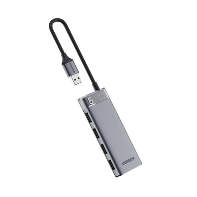 Hub USB-A 3.2 4 Puertos OTG 5Gbps