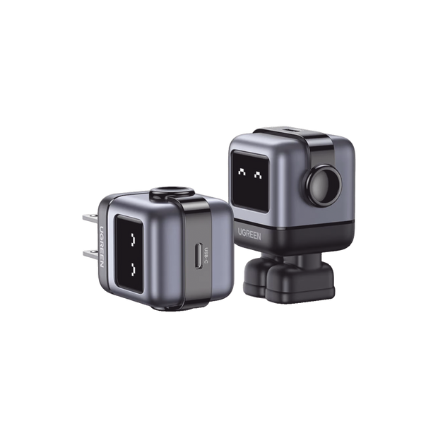 Cargador Mini GaNRobot 30W Negro Serie UNO