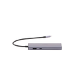 Hub USB-C Revodok 6 en 1 | HDMI 4K | Ethernet Gigabit | 3 Puertos USB 3.0 | Power Delivery 100W | Adaptador Multipuerto de Aluminio