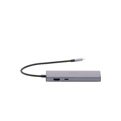 Hub USB-C Revodok 6 en 1 HDMI Ethernet 100W