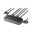 Conmutador KVM HDMI 4K 2x1 con USB 3.0