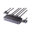 Conmutador KVM HDMI 4K 2x1 con USB 3.0