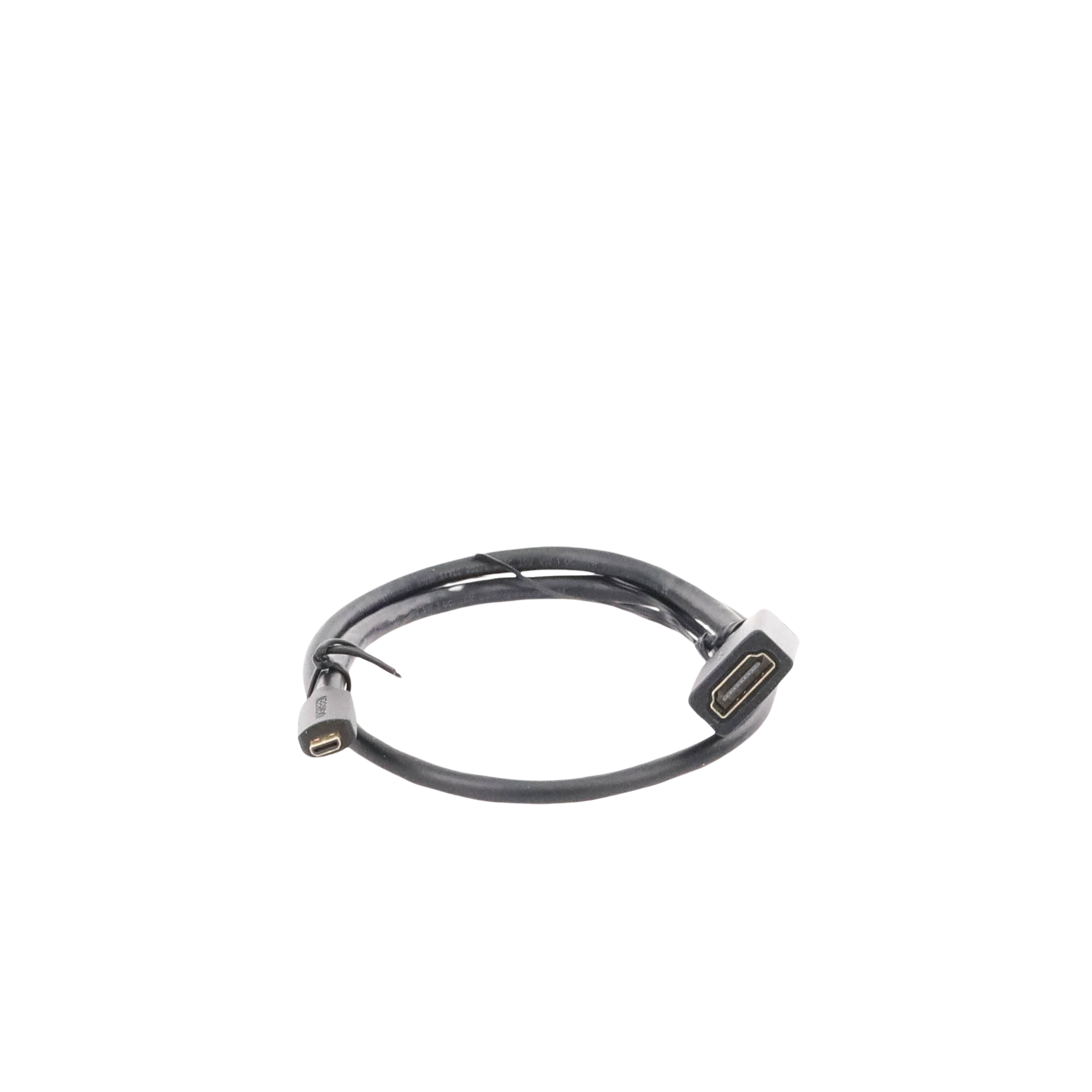Adaptador Micro HDMI a HDMI (Tipo D a Tipo A)ABS Cable de 22 cm