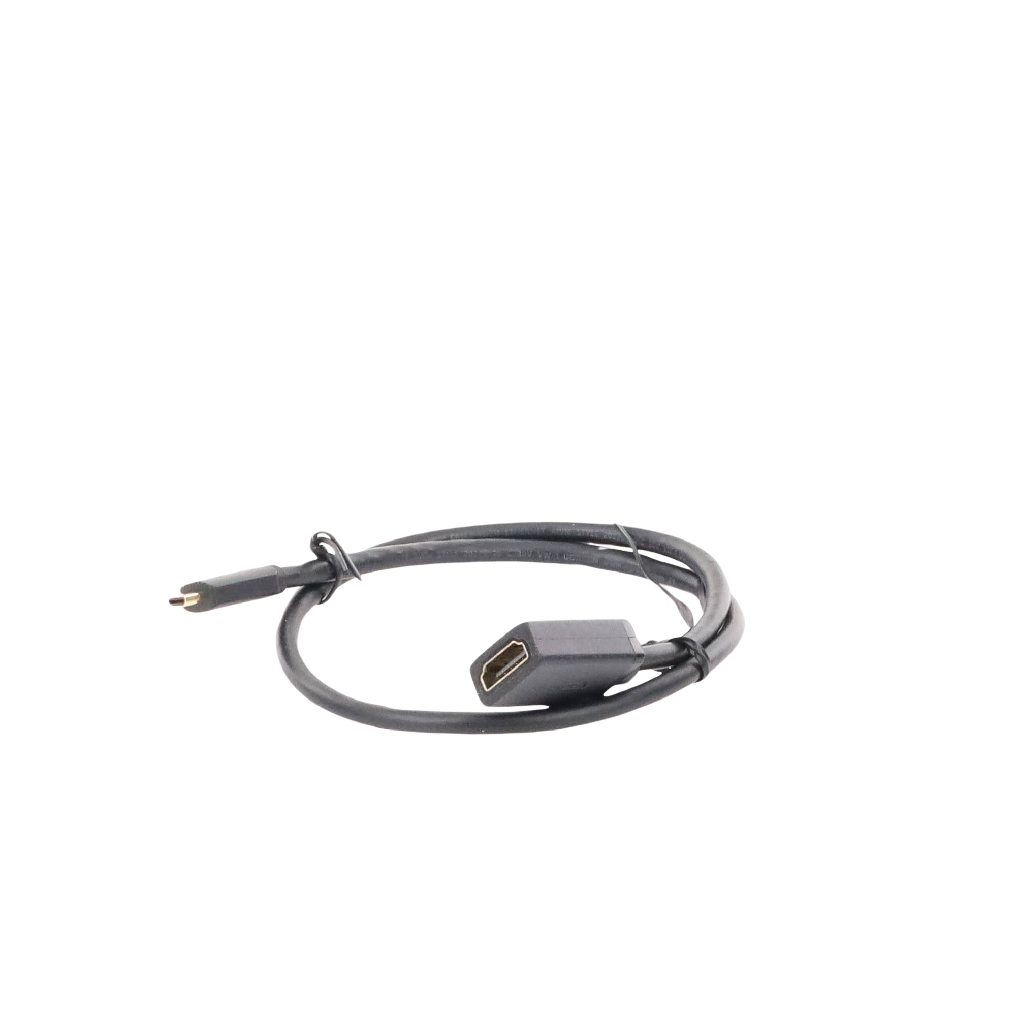 Adaptador Micro HDMI a HDMI (Tipo D a Tipo A)ABS Cable de 22 cm