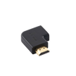 Adaptador HDMI Tipo L Macho a Hembra / Hacia Abajo / HDMI 2.0 4K@60Hz / Proporciona Flexibilidad Sin Doblar los Cables HDMI