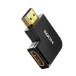 Adaptador HDMI Tipo L Macho a Hembra / Hacia Abajo / HDMI 2.0 4K@60Hz / Proporciona Flexibilidad Sin Doblar los Cables HDMI