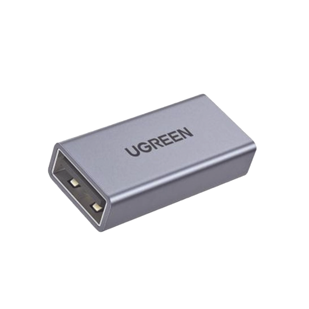 Adaptador USB-A Hembra a USB-A Hembra / USB 3.0 / Velocidades de Transferencia de Datos de Hasta 5 Gbps / Carcasa de Aluminio / Compacto y Portátil / Plug & Play / Compatible con Versiones Anteriores de USB
