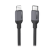 Cable USB-C a Lightning / Certificado MFi / 1 Metro / Adecuado para iPhone, iPad, iPod / Carga Rápida PD 20W /  Sincronización de Datos de hasta 480 Mbps / Goma de Silicona y  TPE. / Suave al Tacto / Color Negro
