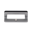 Soporte Vertical Ajustable para Laptop | Base de Aluminio para Escritorio | Compatible con MacBook y Portátiles de 12 a 26 mm | Antideslizante | Color Plata