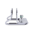Soporte Vertical para Laptop Ajustable Plata