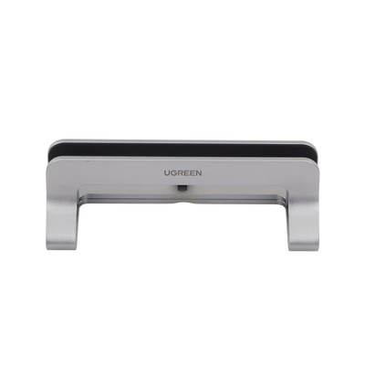 Soporte Vertical para Laptop Ajustable Plata