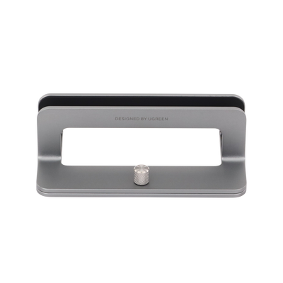 Soporte Vertical para Laptop Ajustable Plata