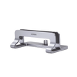 Soporte Vertical Ajustable para Laptop | Base de Aluminio para Escritorio | Compatible con MacBook y Portátiles de 12 a 26 mm | Antideslizante | Color Plata