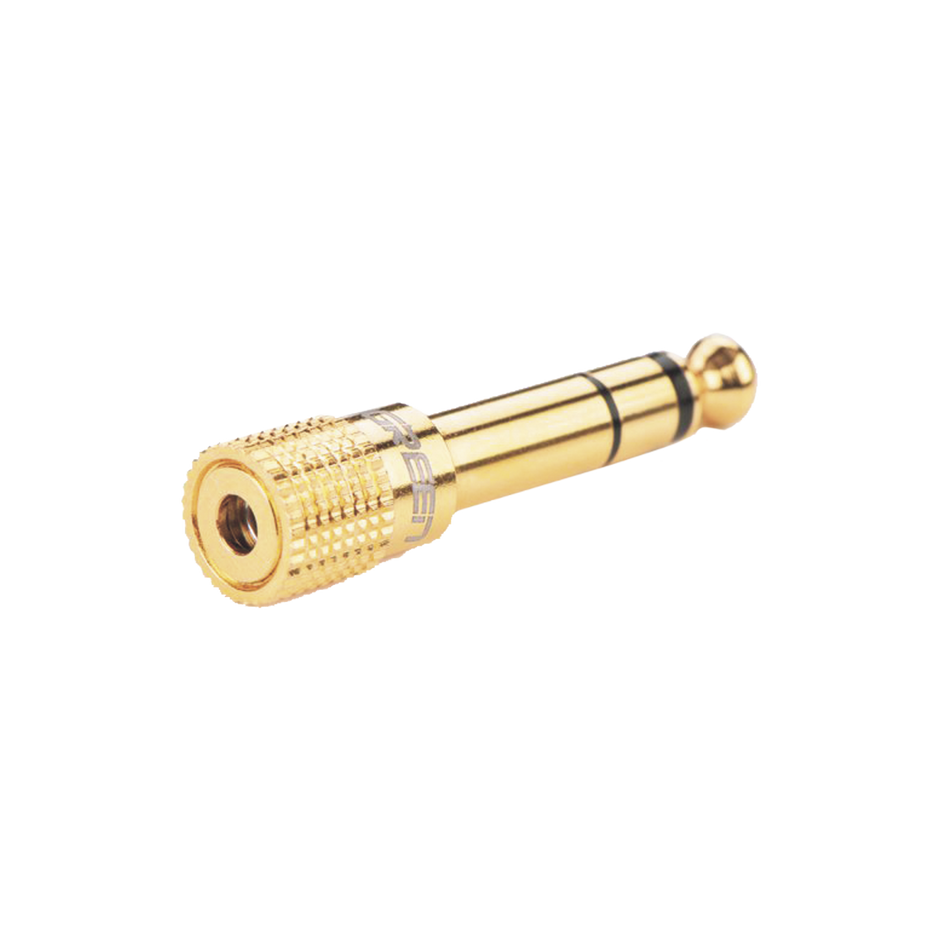 Adaptador de Audio 3.5 mm Hembra a 6.35 mm Macho | Convertidor para Audífonos y Equipos de Audio | Plug & Play | Sonido de Alta Fidelidad | Diseño Antideslizante