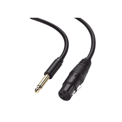 Cable Audio 6.35mm a XLR 5m
