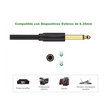 Cable Audio 6.35mm a XLR 5m