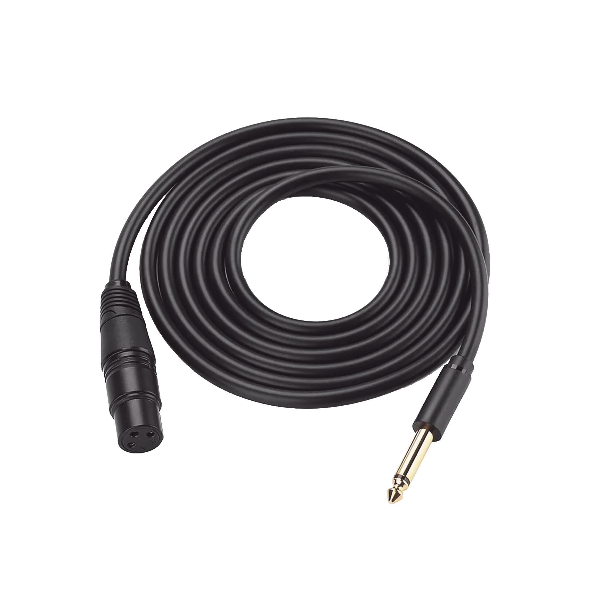 Cable para Micrófono de 6.35 mm a XLR Canon de 5 Metros
