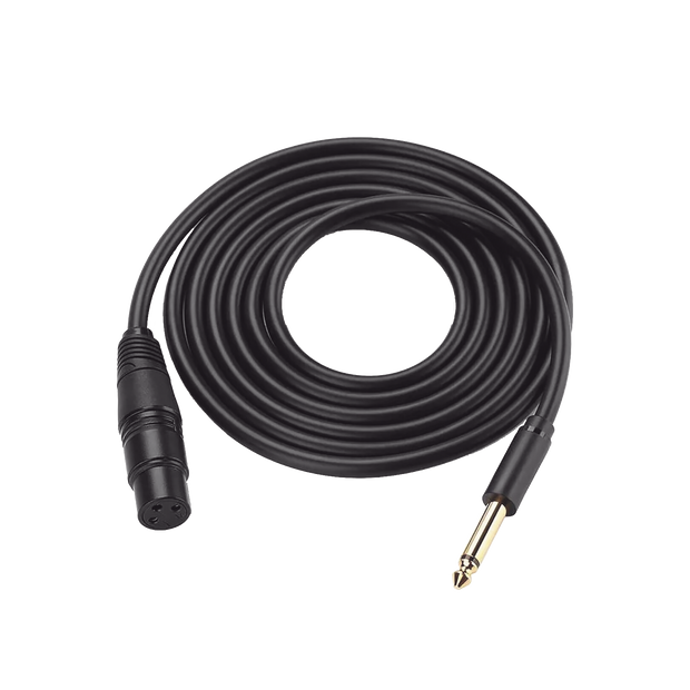 Cable para Micrófono de 6.35 mm a XLR Canon de 5 Metros