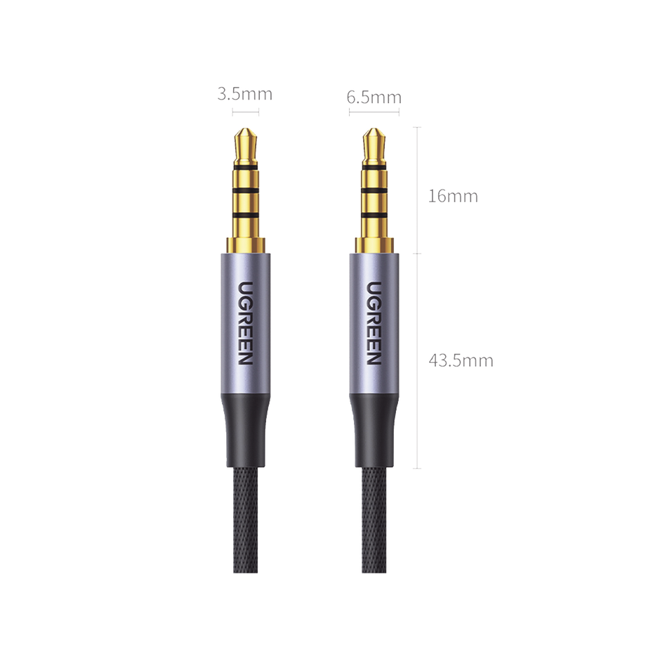 Cable Auxiliar 3.5 mm Estéreo de 2 Metros